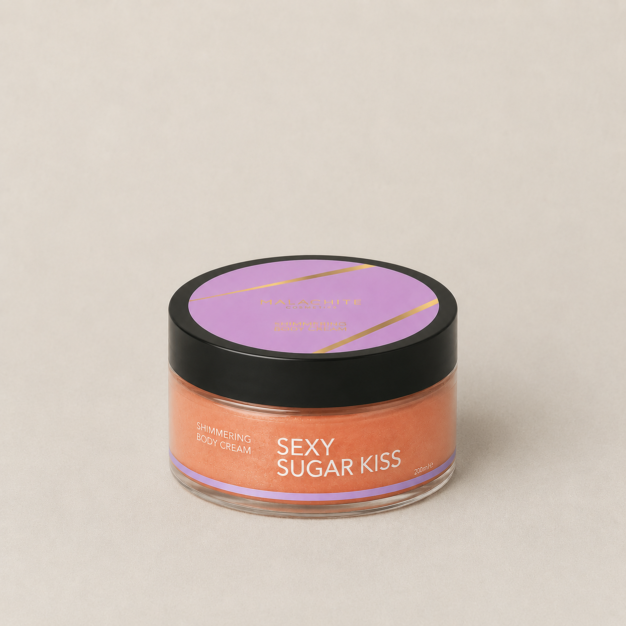 Ķermeņa krēms Sexy Sugar Kiss, 200 ml