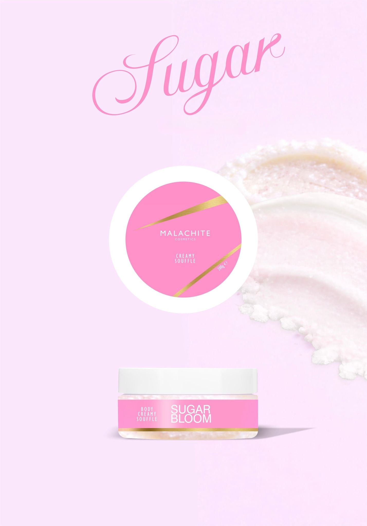 Ķermeņa suflē-sviests "Sugar Bloom", 150g