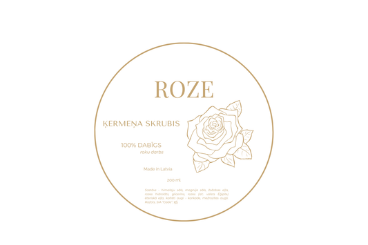 ROZE — ķermeņa skrubis, 200ml